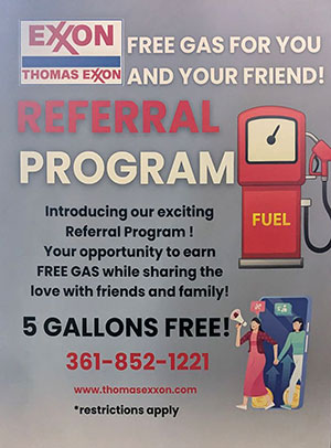 free gas